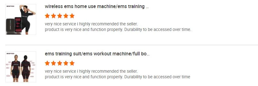 EMS training feedback EMS training feedback