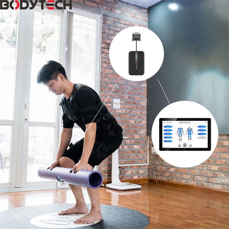 EMS Machine With Electric Muscle Stimulator Suit